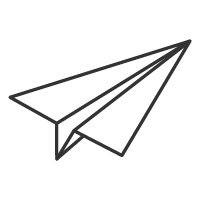 Icon of a paper airplane